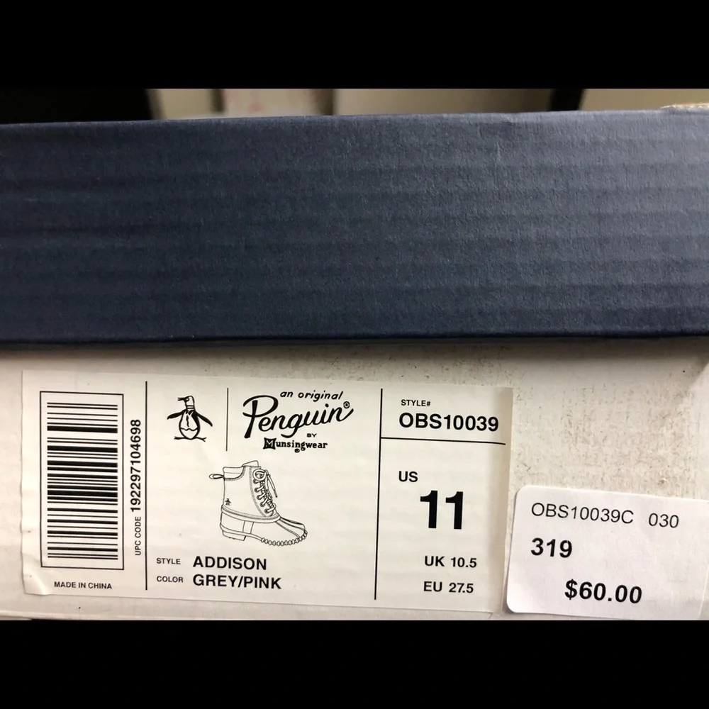 NEW Original Penguin Little Boys Addison Duck Boot - Picture 16 of 16
